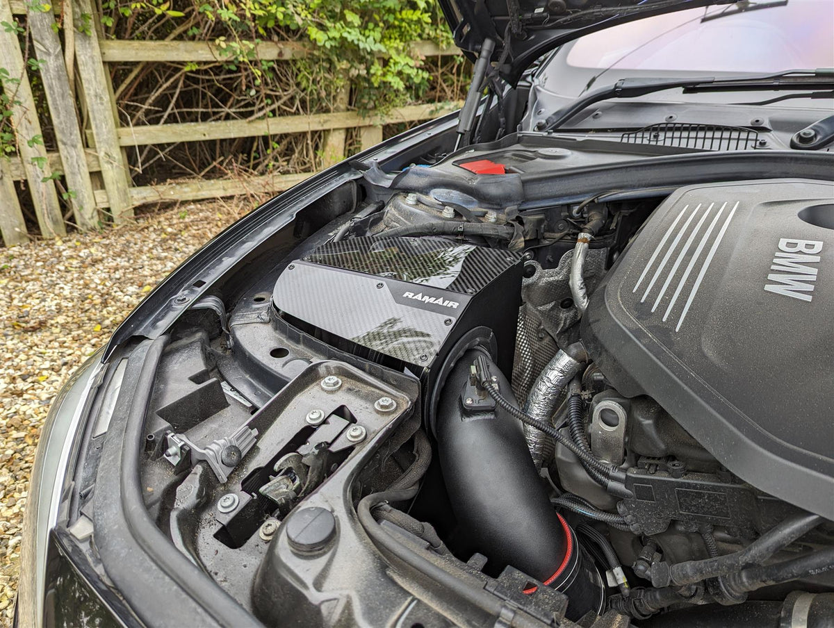 Ramair Pleated Induction Kit with Carbon Lid – BMW B58 F-Series – image 7