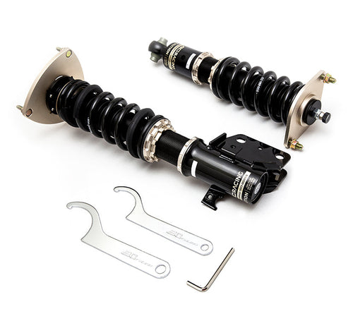 BC Racing BR Series coilover illustration