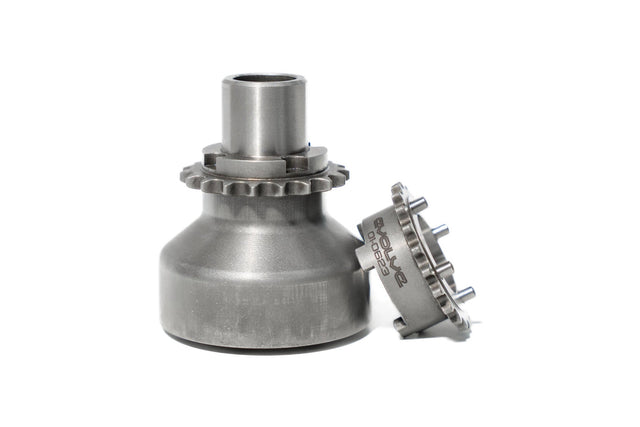 Evolve four-pin crank hub